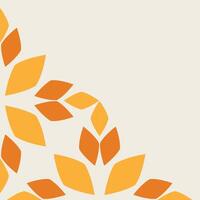 soft color floral frame corner design vector