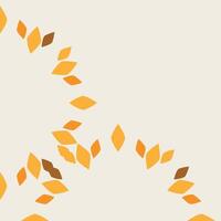 soft color floral frame corner design vector