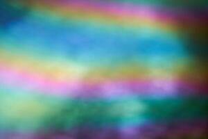 Blurry holographic rainbow color. Abstract bright holographic texture design for drawing and background. Minimalist style. photo