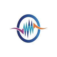 Creative and Elegant Minimalistic Logo Design for Technology and Software Company vector