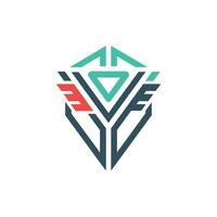 Creative and Elegant Minimalistic Logo Design for Technology and Software Company vector