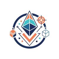 Creative and Elegant Minimalistic Logo Design for Technology and Software Company vector
