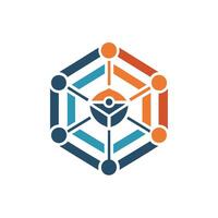 Creative and Elegant Minimalistic Logo Design for Technology and Software Company vector