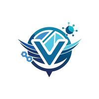 Creative and Elegant Minimalistic Logo Design for Technology and Software Company vector
