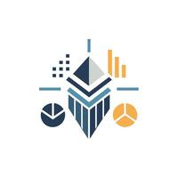 Creative and Elegant Minimalistic Logo Design for Technology and Software Company vector
