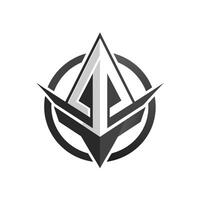 Creative and Elegant Minimalistic Logo Design for Technology and Software Company vector