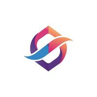 Creative and Elegant Minimalistic Logo Design for Technology and Software Company vector