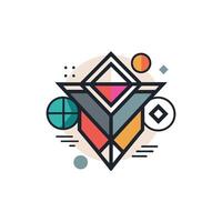 Creative and Elegant Minimalistic Logo Design for Technology and Software Company vector