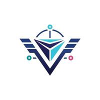 Creative and Elegant Minimalistic Logo Design for Technology and Software Company vector