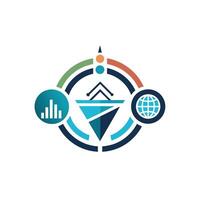 Creative and Elegant Minimalistic Logo Design for Technology and Software Company vector