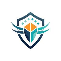 Creative and Elegant Minimalistic Logo Design for Technology and Software Company vector
