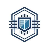Creative and Elegant Minimalistic Logo Design for Technology and Software Company vector