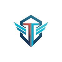 Creative and Elegant Minimalistic Logo Design for Technology and Software Company vector