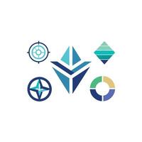 Creative and Elegant Minimalistic Logo Design for Technology and Software Company vector