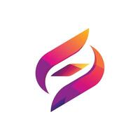 Creative and Elegant Minimalistic Logo Design for Technology and Software Company vector