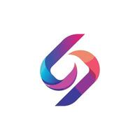 Creative and Elegant Minimalistic Logo Design for Technology and Software Company vector