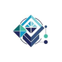 Creative and Elegant Minimalistic Logo Design for Technology and Software Company vector