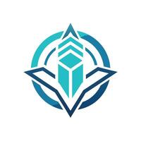 Creative and Elegant Minimalistic Logo Design for Technology and Software Company vector