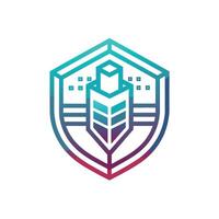 Creative and Elegant Minimalistic Logo Design for Technology and Software Company vector