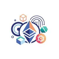 Creative and Elegant Minimalistic Logo Design for Technology and Software Company vector
