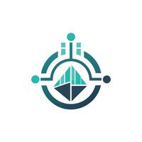 Creative and Elegant Minimalistic Logo Design for Technology and Software Company vector
