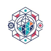 Creative and Elegant Minimalistic Logo Design for Technology and Software Company vector