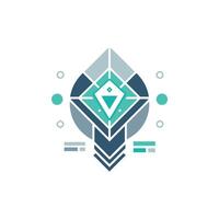 Creative and Elegant Minimalistic Logo Design for Technology and Software Company vector