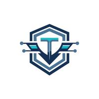 Creative and Elegant Minimalistic Logo Design for Technology and Software Company vector