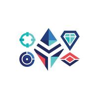 Creative and Elegant Minimalistic Logo Design for Technology and Software Company vector