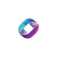 Creative and Elegant Minimalistic Logo Design for Technology and Software Company vector