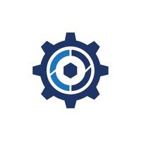 Creative and Elegant Minimalistic Logo Design for Technology and Software Company vector