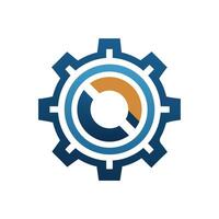 Creative and Elegant Minimalistic Logo Design for Technology and Software Company vector