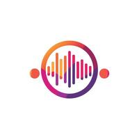 Creative and Elegant Minimalistic Logo Design for Technology and Software Company vector