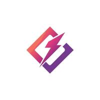 Creative and Elegant Minimalistic Logo Design for Technology and Software Company vector