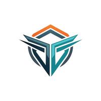 Creative and Elegant Minimalistic Logo Design for Technology and Software Company vector