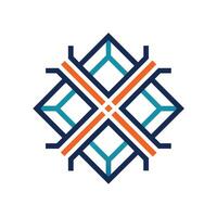 Creative and Elegant Minimalistic Logo Design for Technology and Software Company vector