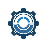 Creative and Elegant Minimalistic Logo Design for Technology and Software Company vector