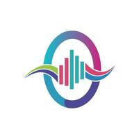 Creative and Elegant Minimalistic Logo Design for Technology and Software Company vector