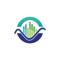 Creative and Elegant Minimalistic Logo Design for Technology and Software Company vector