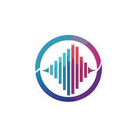 Creative and Elegant Minimalistic Logo Design for Technology and Software Company vector