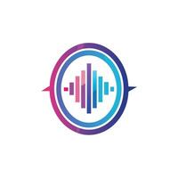 Creative and Elegant Minimalistic Logo Design for Technology and Software Company vector