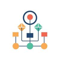 Creative and Elegant Minimalistic Logo Design for Technology and Software Company vector