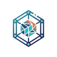 Creative and Elegant Minimalistic Logo Design for Technology and Software Company vector