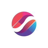 Creative and Elegant Minimalistic Logo Design for Technology and Software Company vector