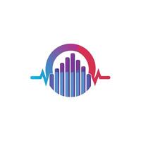Creative and Elegant Minimalistic Logo Design for Technology and Software Company vector