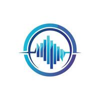 Creative and Elegant Minimalistic Logo Design for Technology and Software Company vector