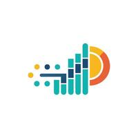 Creative and Elegant Minimalistic Logo Design for Technology and Software Company vector