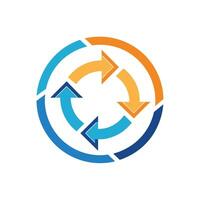 Creative and Elegant Minimalistic Logo Design for Technology and Software Company vector