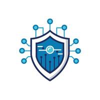 Creative and Elegant Minimalistic Logo Design for Technology and Software Company vector