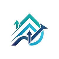 Creative and Elegant Minimalistic Logo Design for Technology and Software Company vector